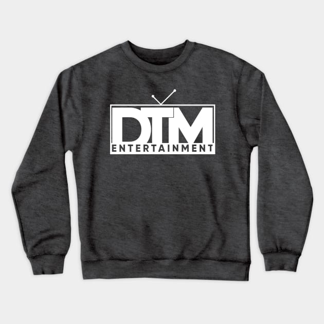 DTM Entertainment Winter Collection (White Logo) Crewneck Sweatshirt by DTM Entertainment